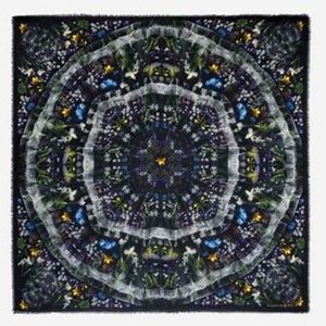 Alexander McQueen Ophelia Wool & Modal Scarf